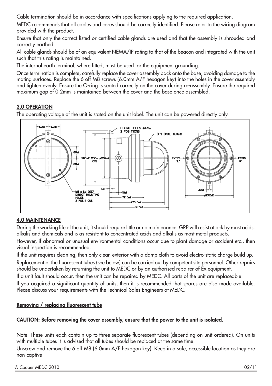 MEDC FL12 User Manual | Page 3 / 20
