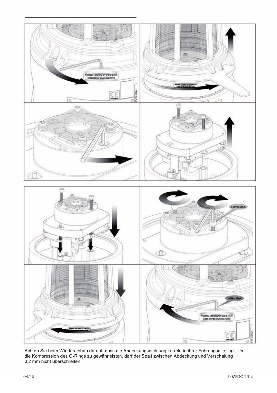 MEDC LD15 User Manual | Page 18 / 32