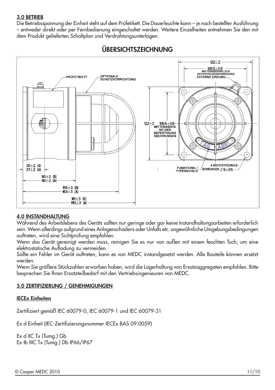 Übersichtszeichnung | MEDC SM87 LU1 User Manual | Page 15 / 24
