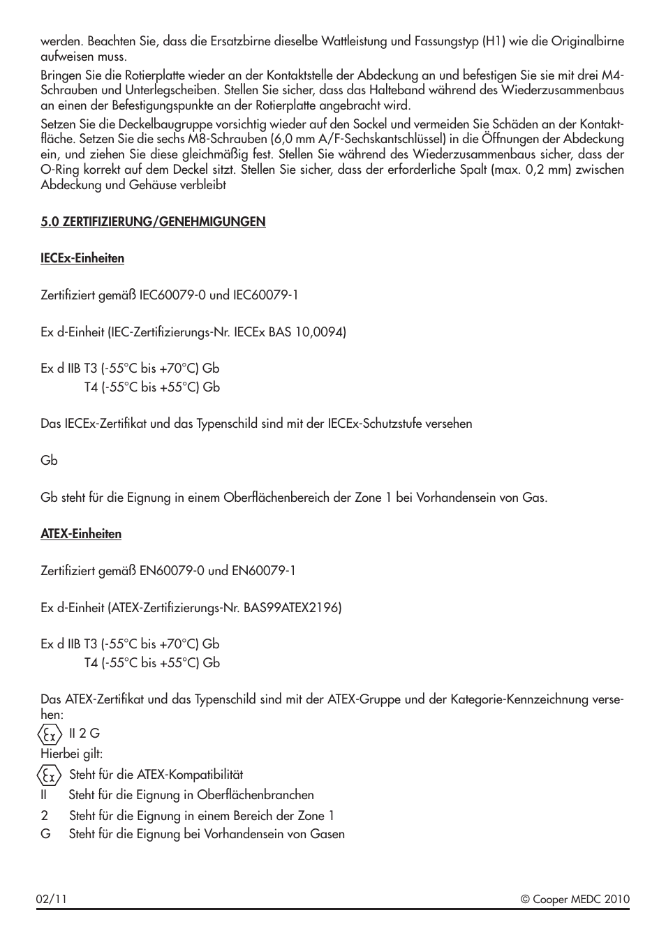 MEDC TH12 User Manual | Page 12 / 20