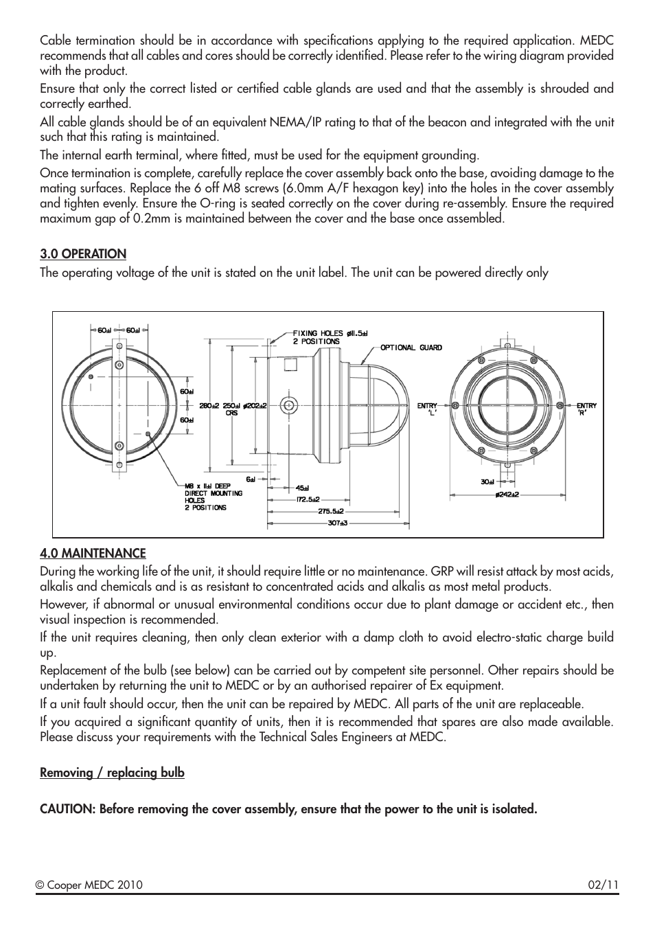 MEDC TH12 User Manual | Page 3 / 20