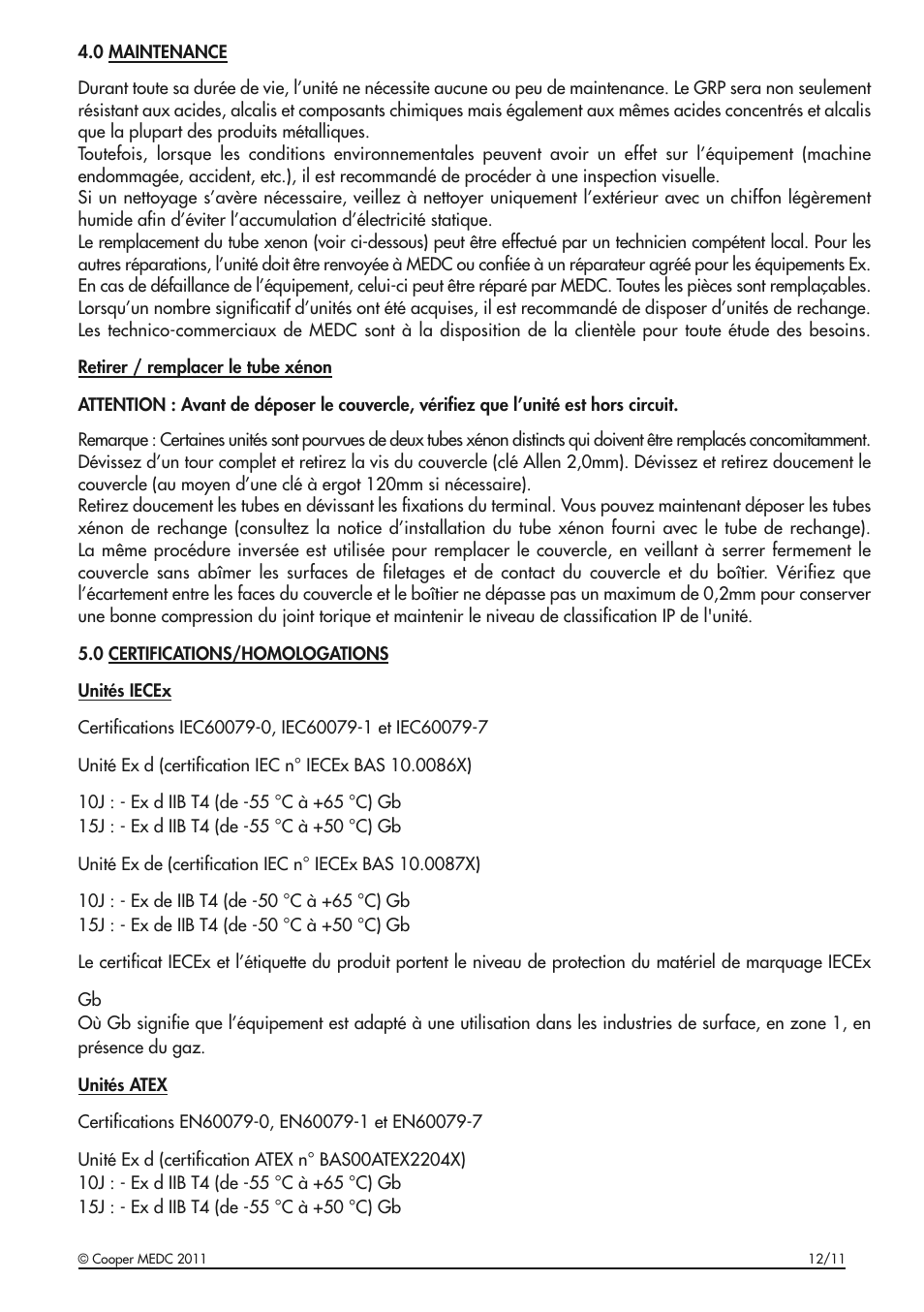 MEDC XB10 User Manual | Page 9 / 20