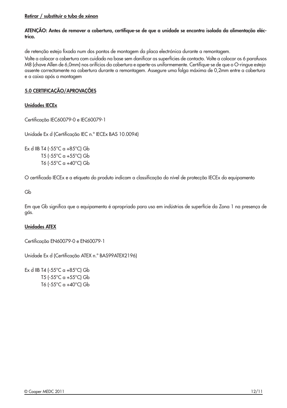 MEDC XB12 User Manual | Page 17 / 20