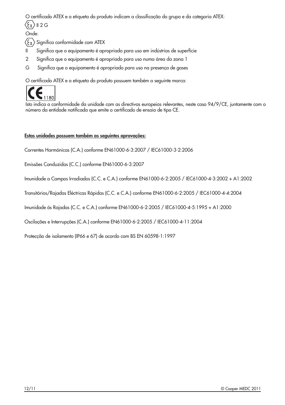 MEDC XB12 User Manual | Page 18 / 20