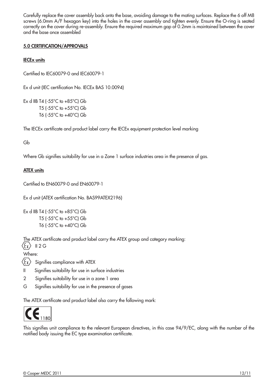 MEDC XB12 User Manual | Page 5 / 20