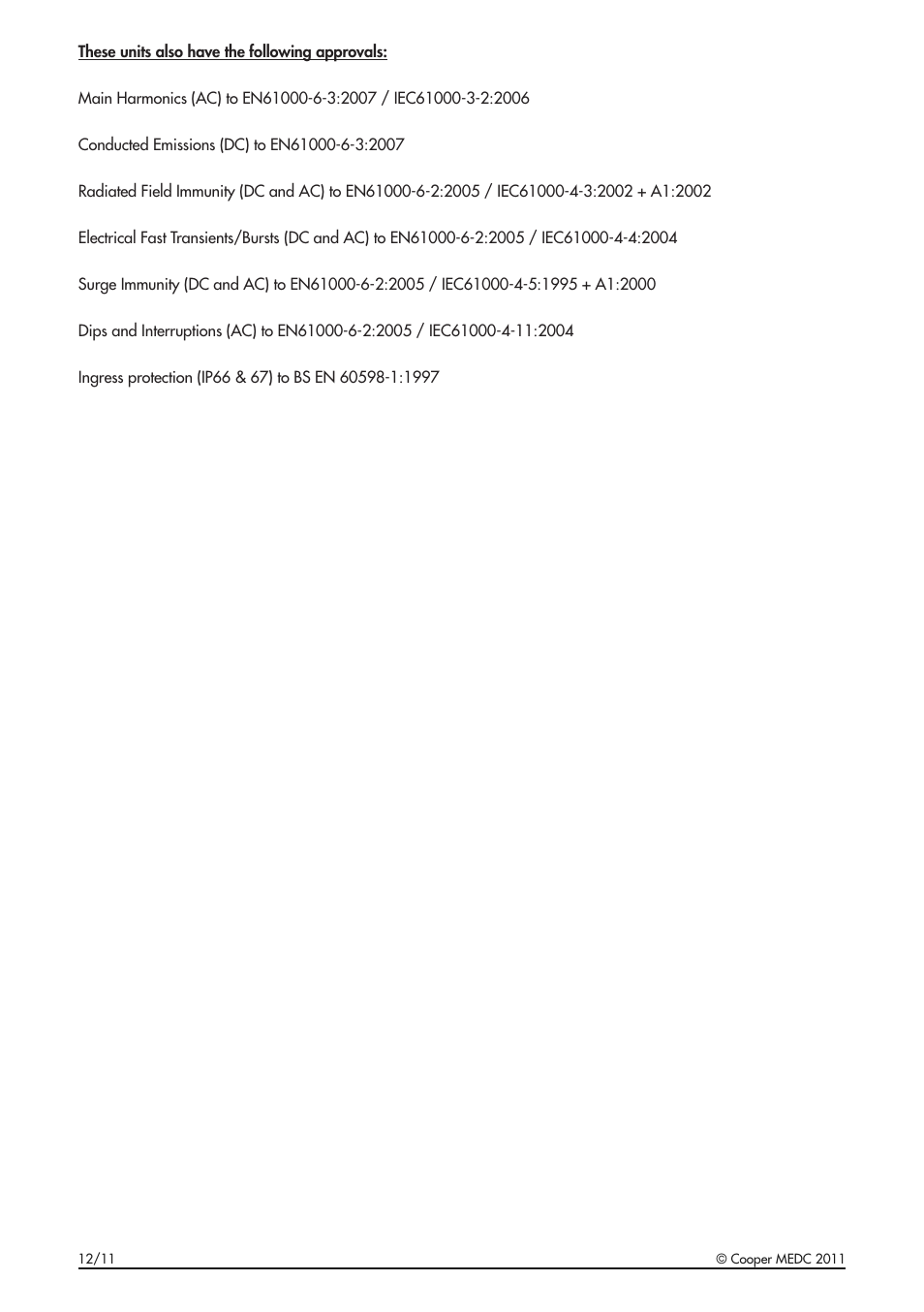 MEDC XB12 User Manual | Page 6 / 20