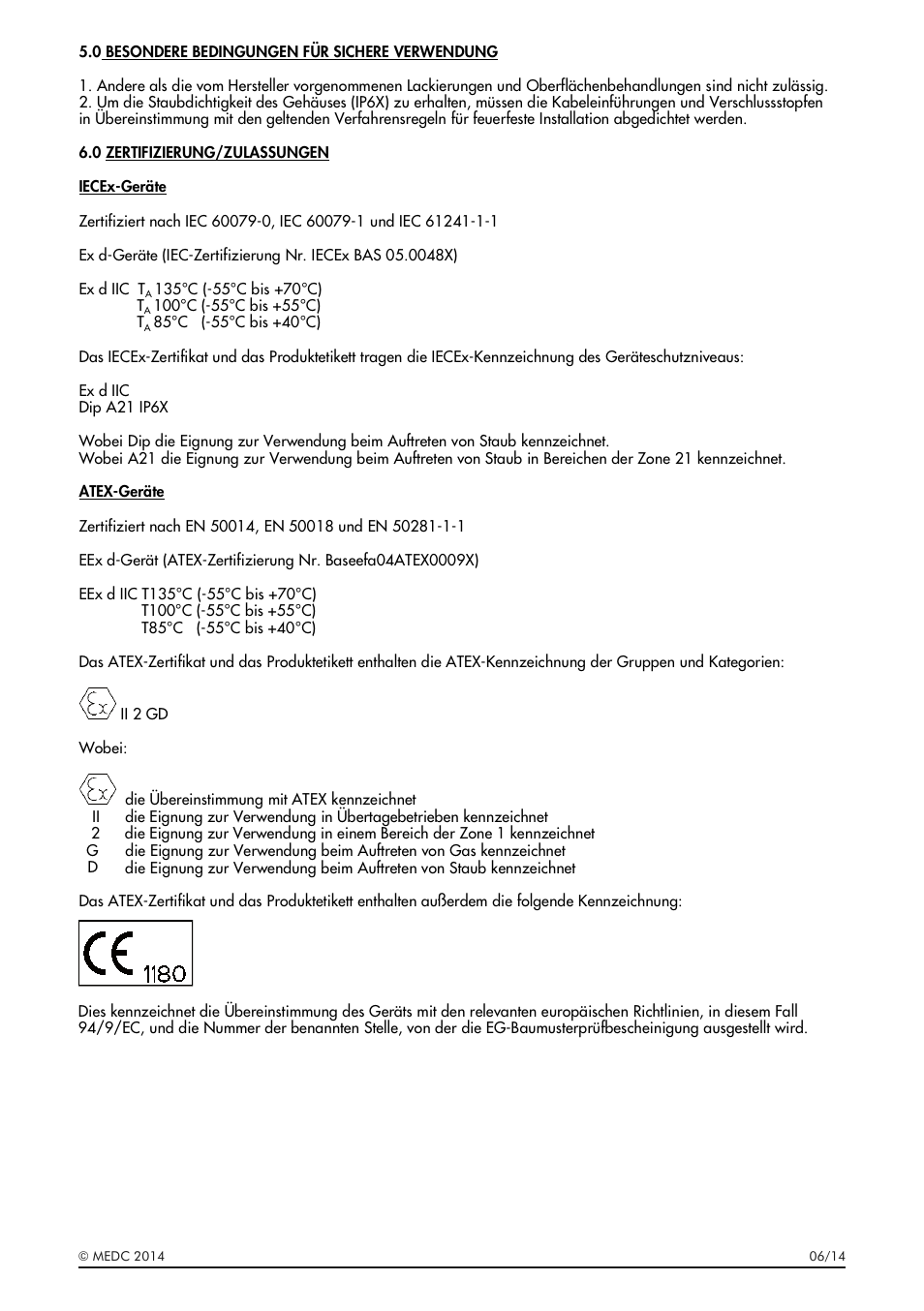 MEDC XB15 User Manual | Page 15 / 24