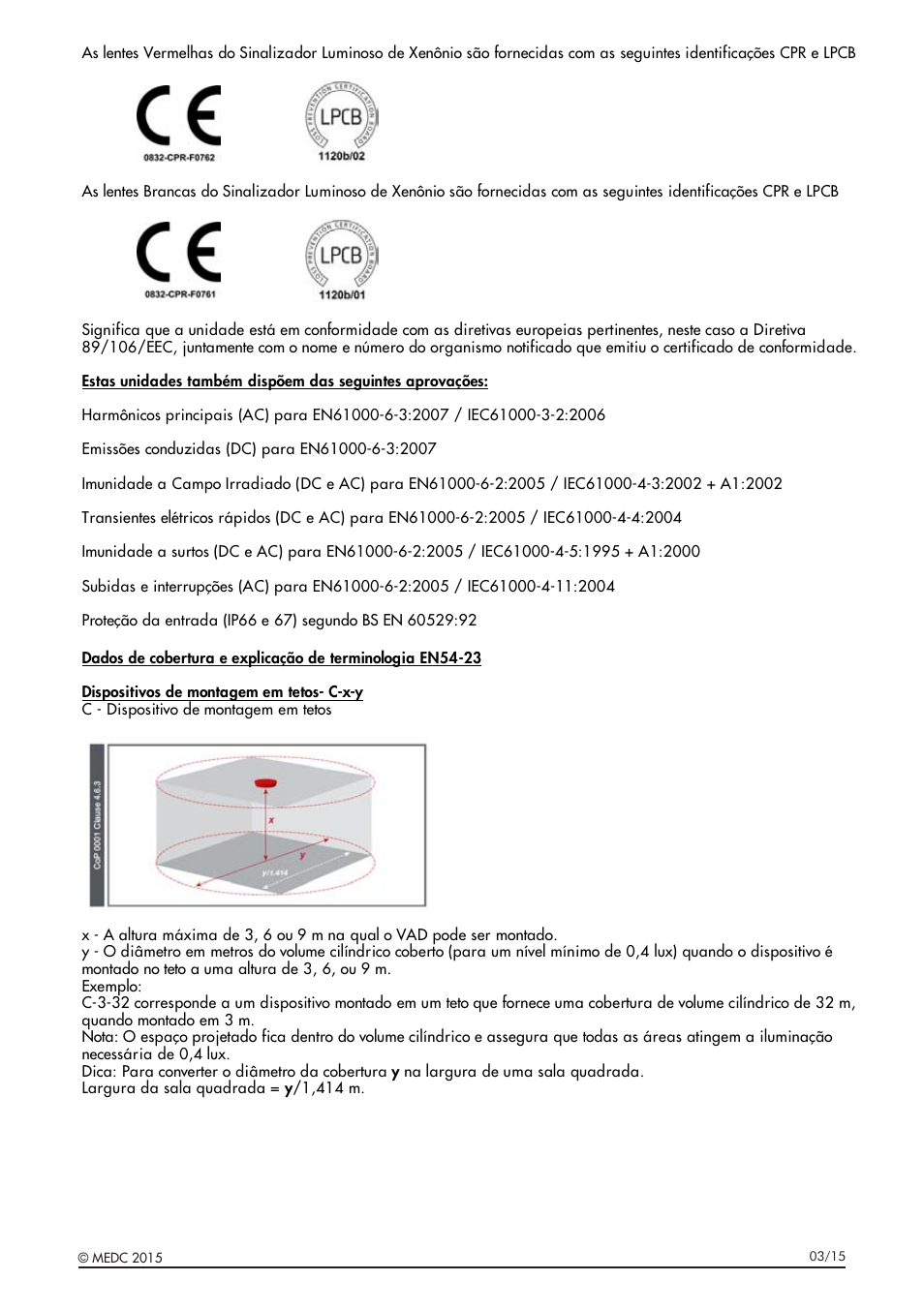MEDC XB15 User Manual | Page 29 / 32