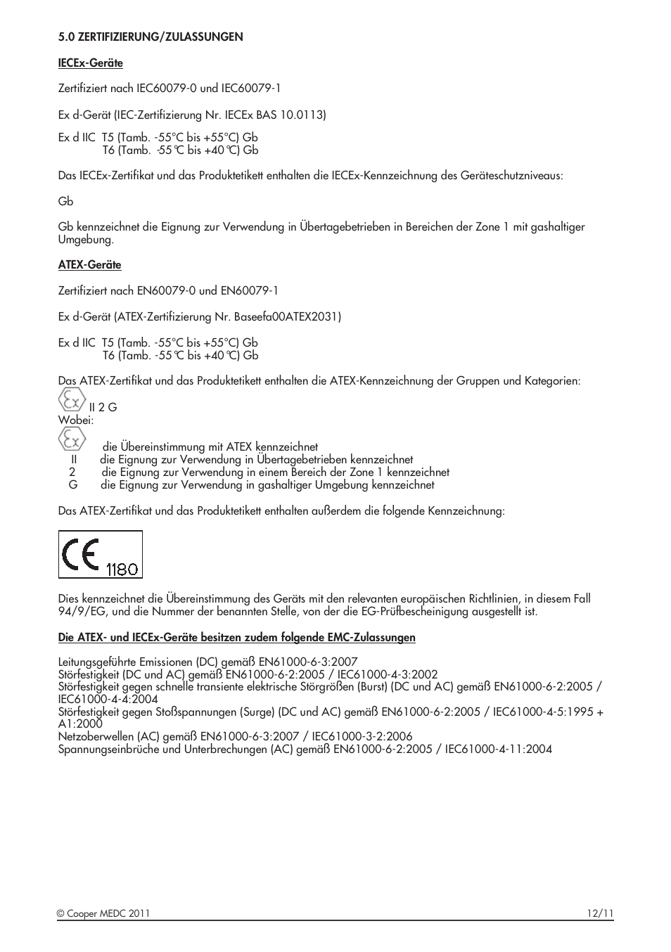 MEDC XB9 User Manual | Page 11 / 16