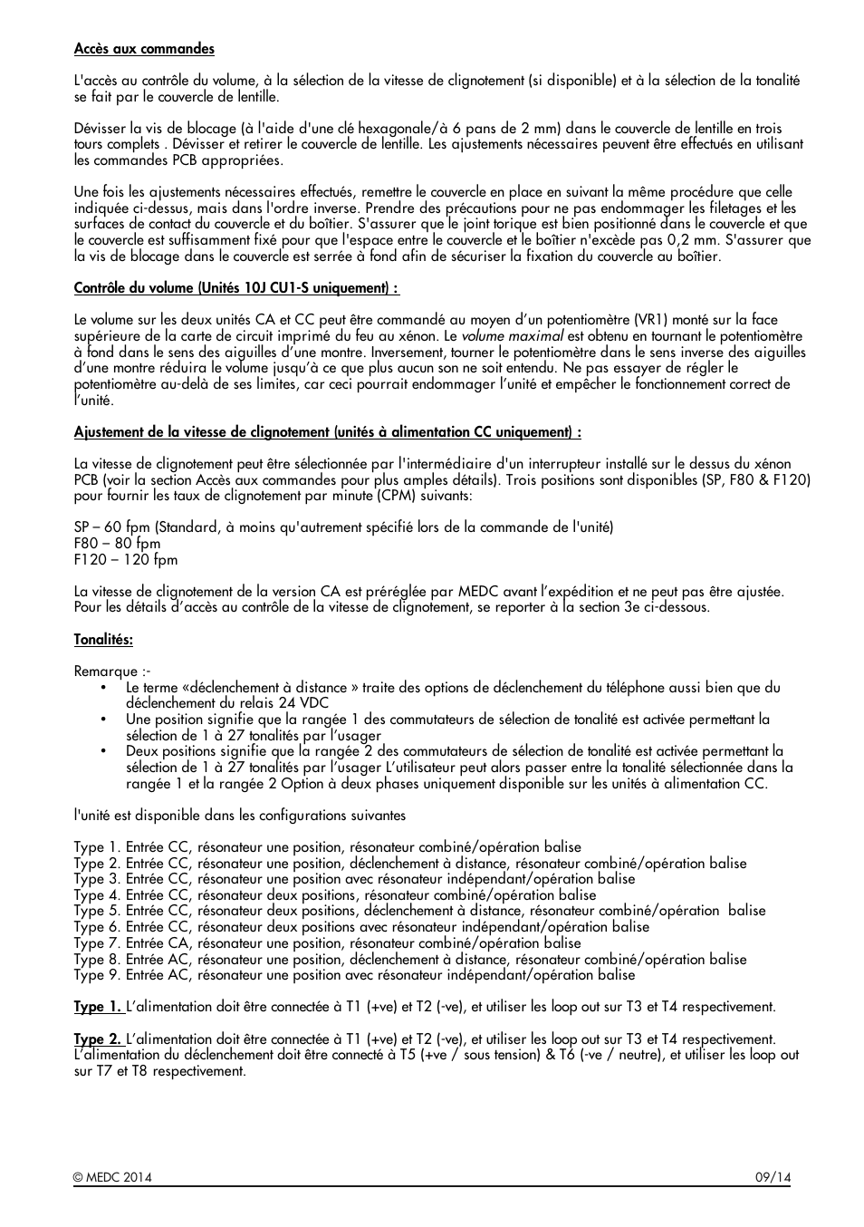 MEDC CU1 User Manual | Page 13 / 36