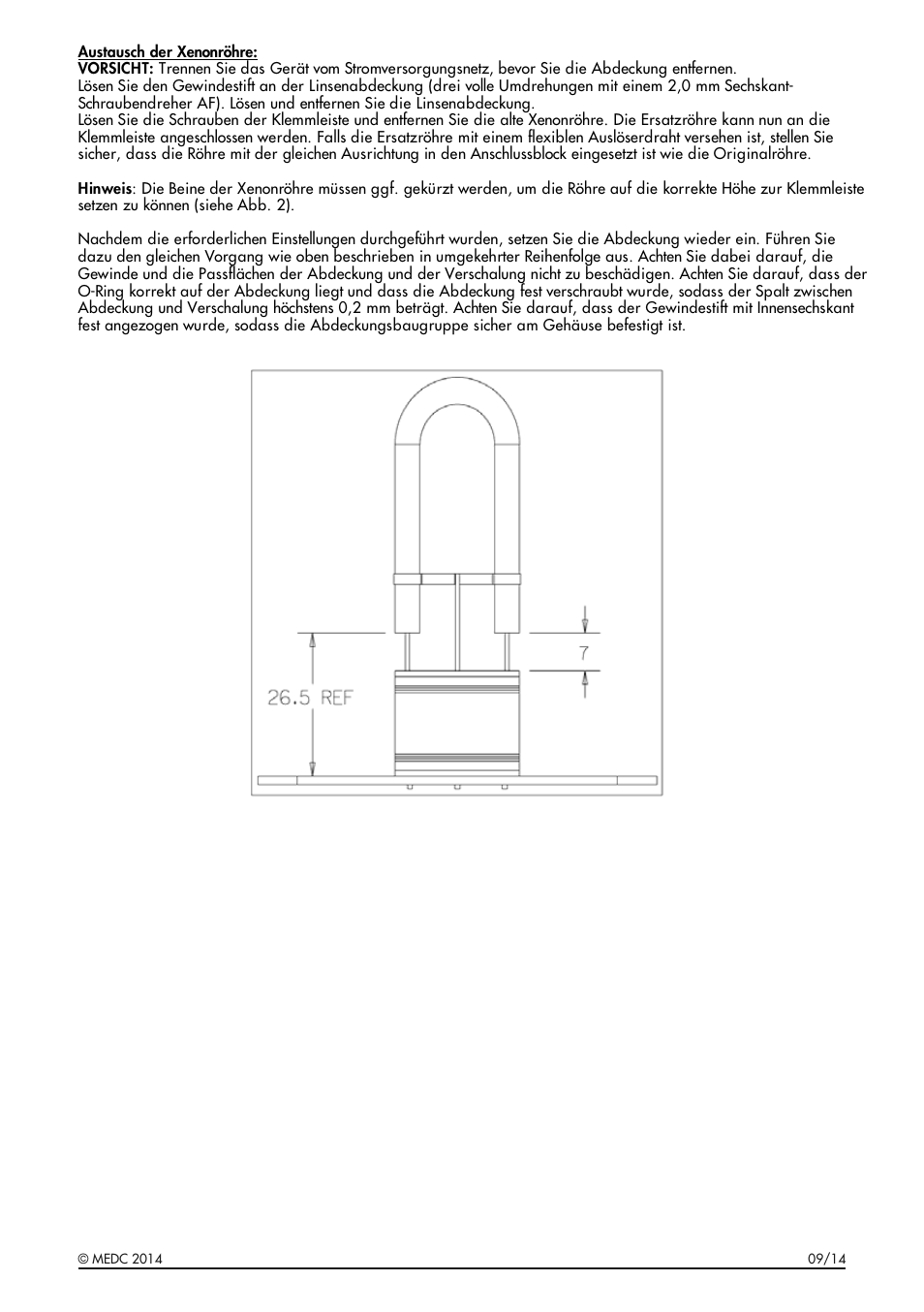 MEDC CU1 User Manual | Page 25 / 36