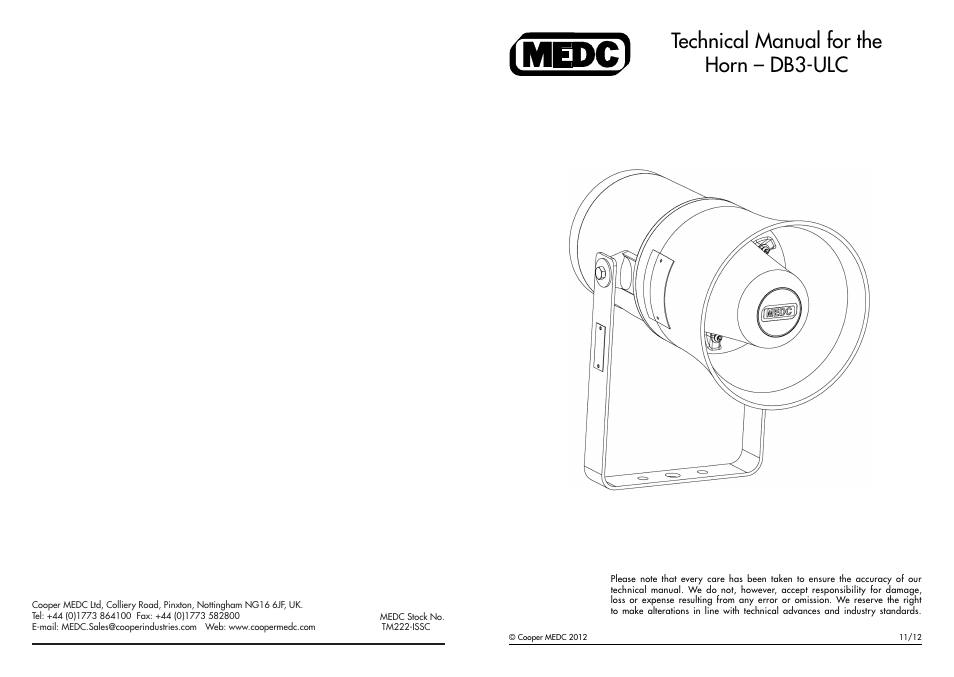 MEDC PAS2 User Manual | 4 pages