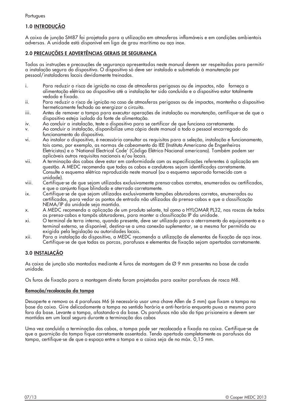 MEDC SM87JB User Manual | Page 12 / 16