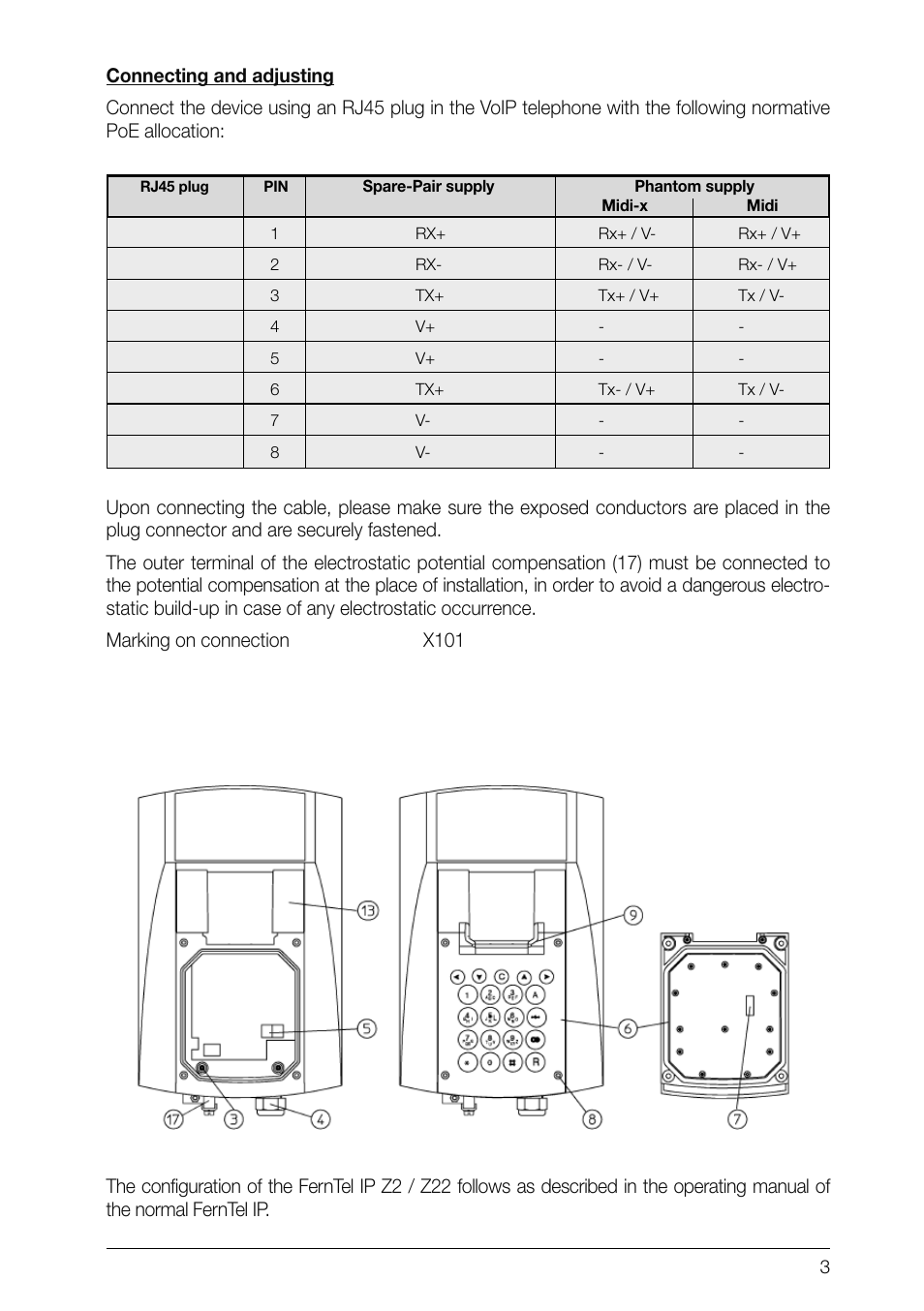 MEDC Ex FernTel IP User Manual | Page 3 / 8