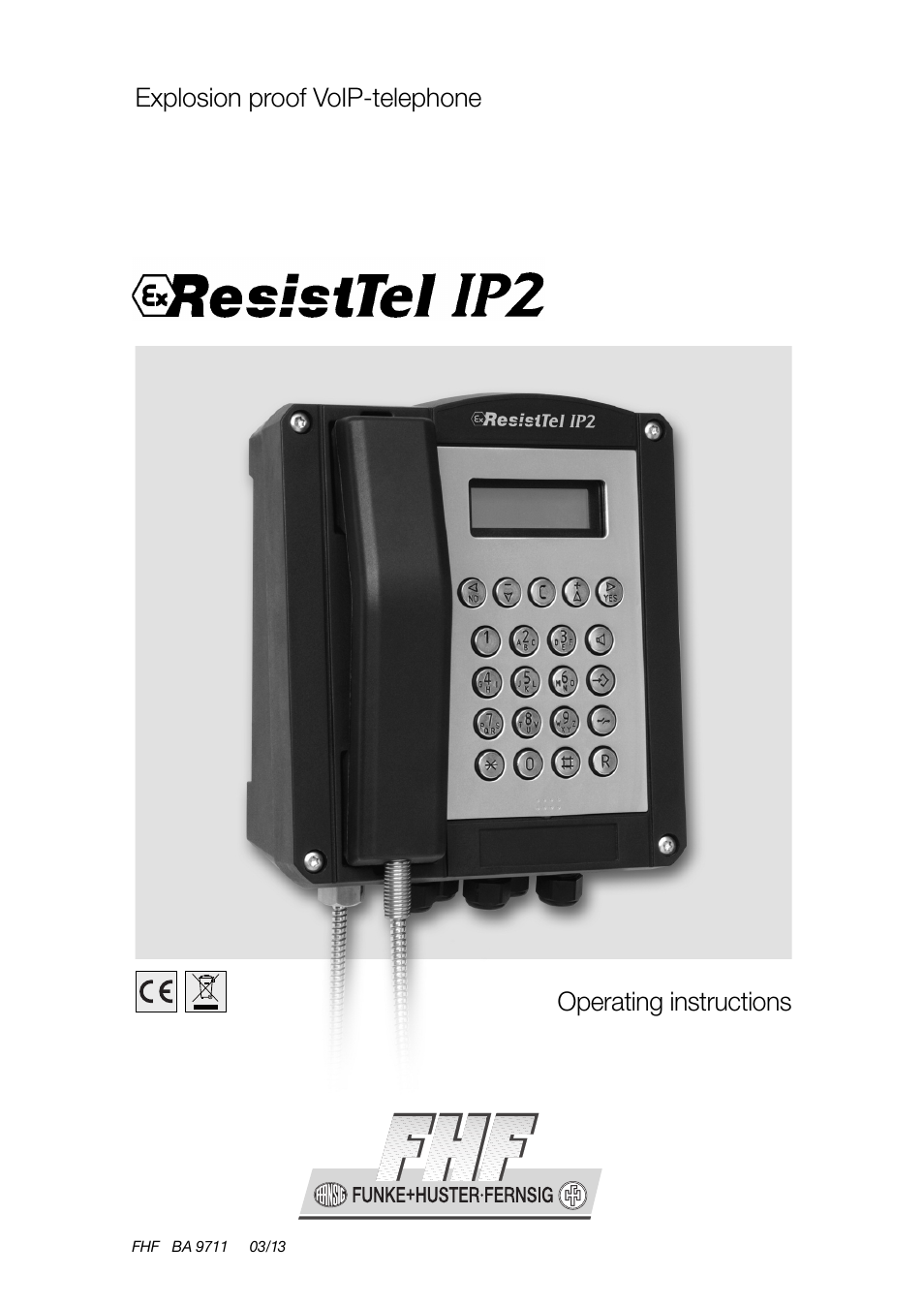 MEDC Ex ResistTel IP2 User Manual | 30 pages