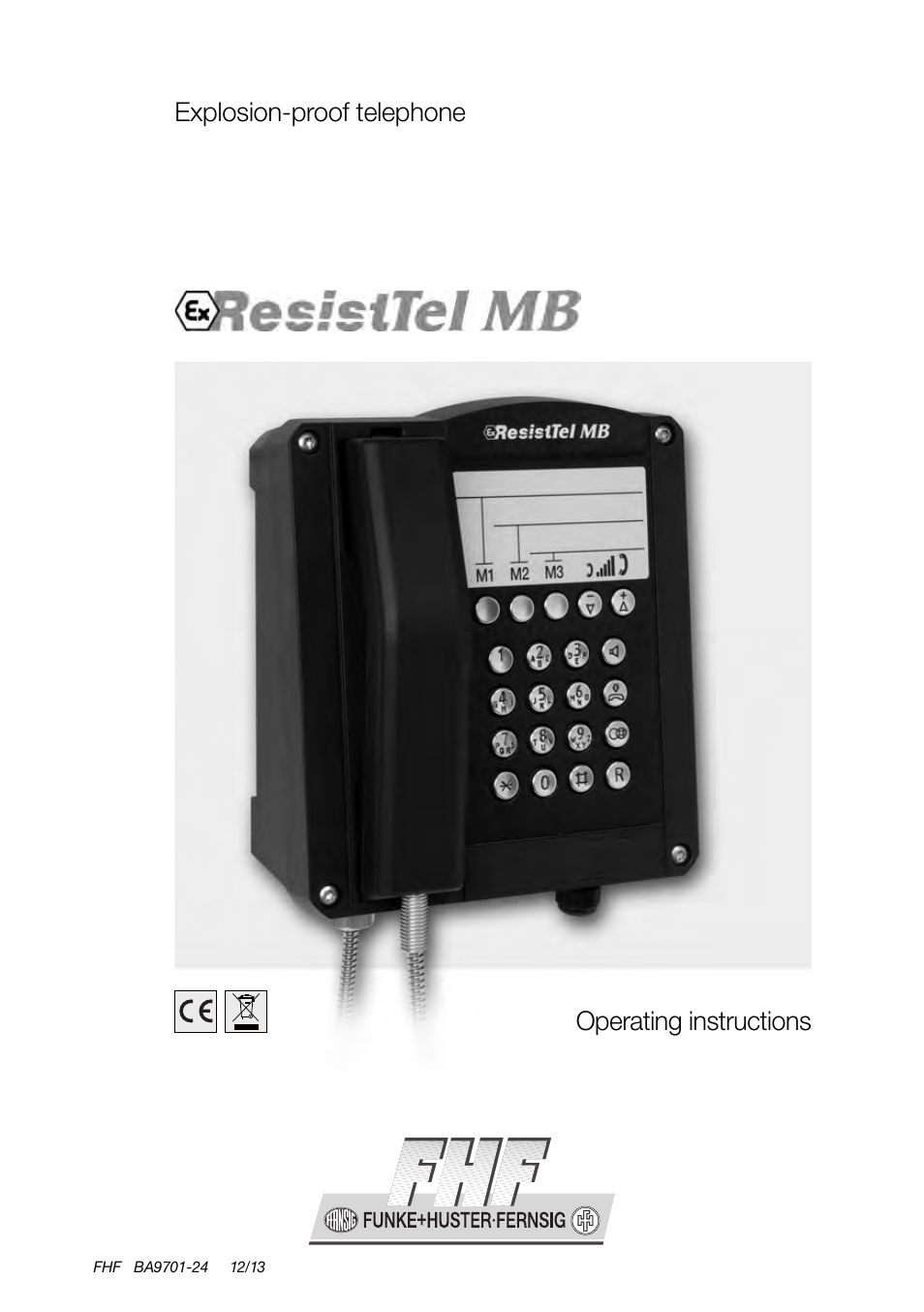 MEDC Ex ResistTel MB User Manual | 36 pages