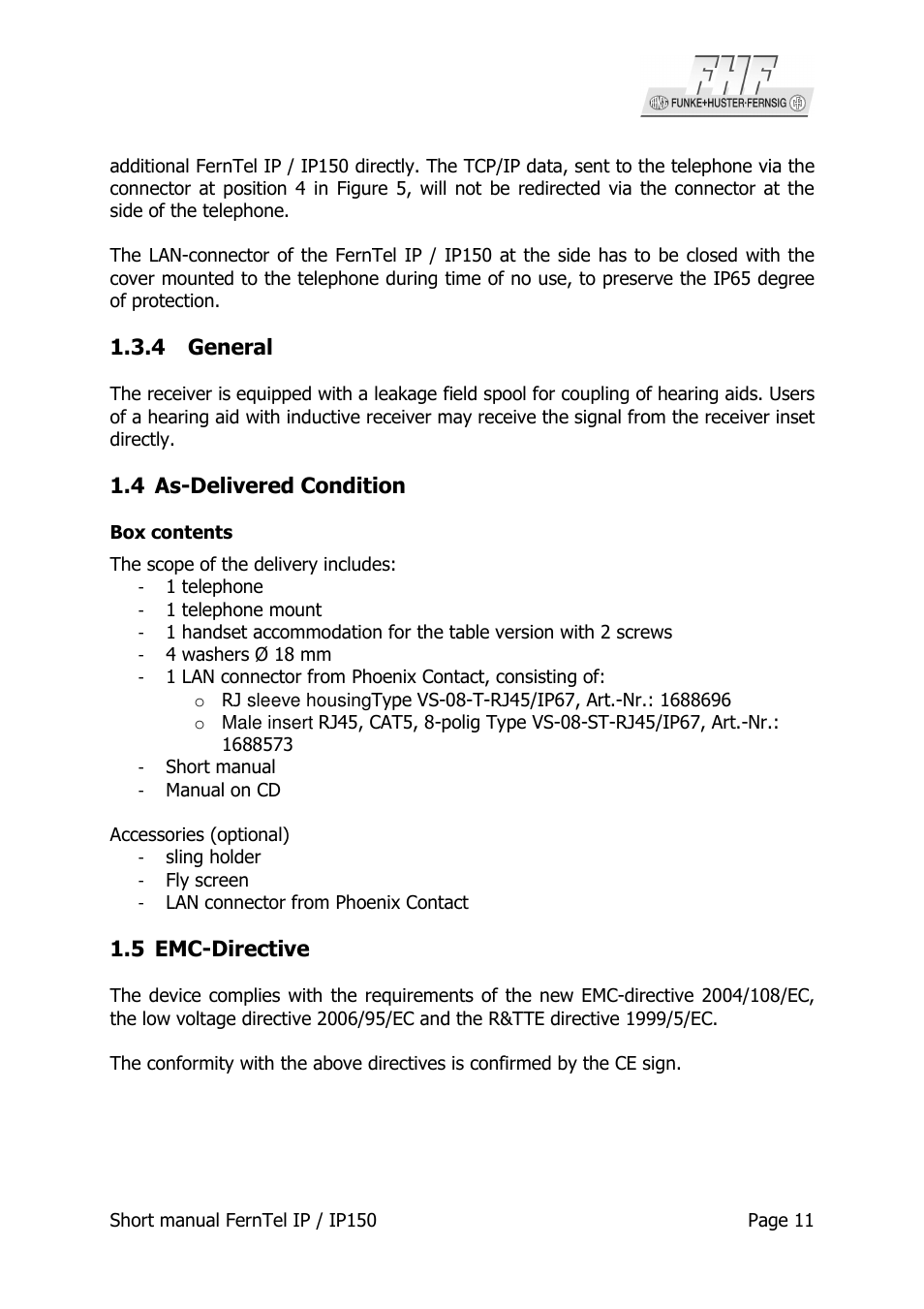 MEDC Weatherproof FernTel IP User Manual | Page 11 / 22