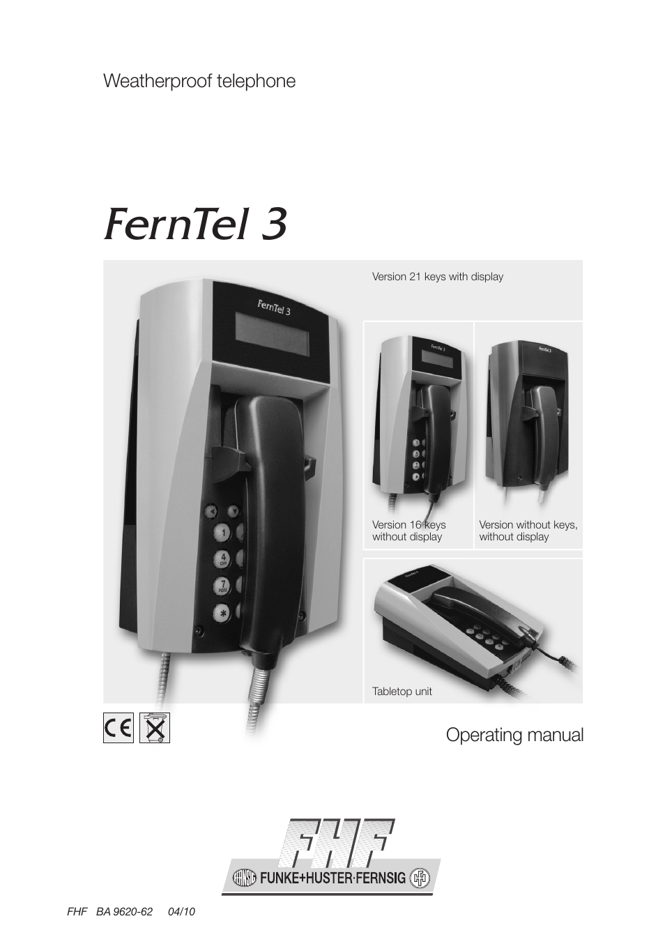 MEDC Weatherproof FernTel User Manual | 28 pages