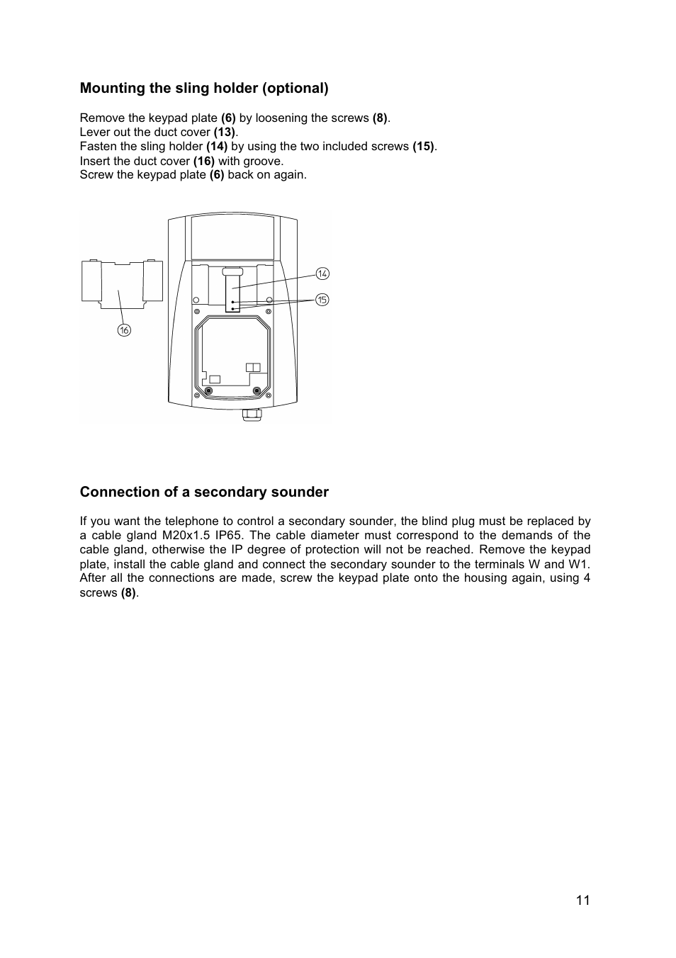 MEDC Weatherproof FernTel User Manual | Page 11 / 28