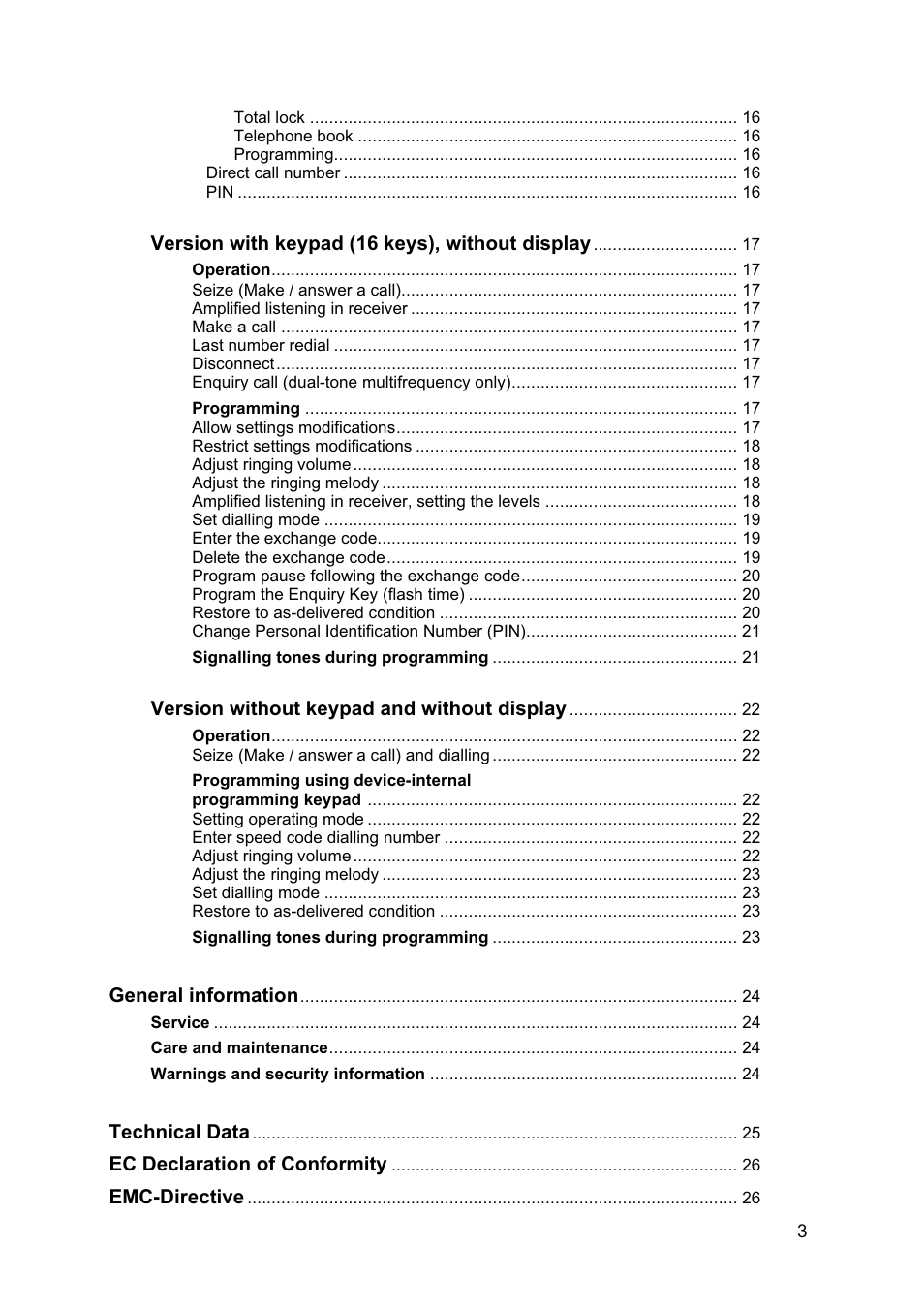 MEDC Weatherproof FernTel User Manual | Page 3 / 28