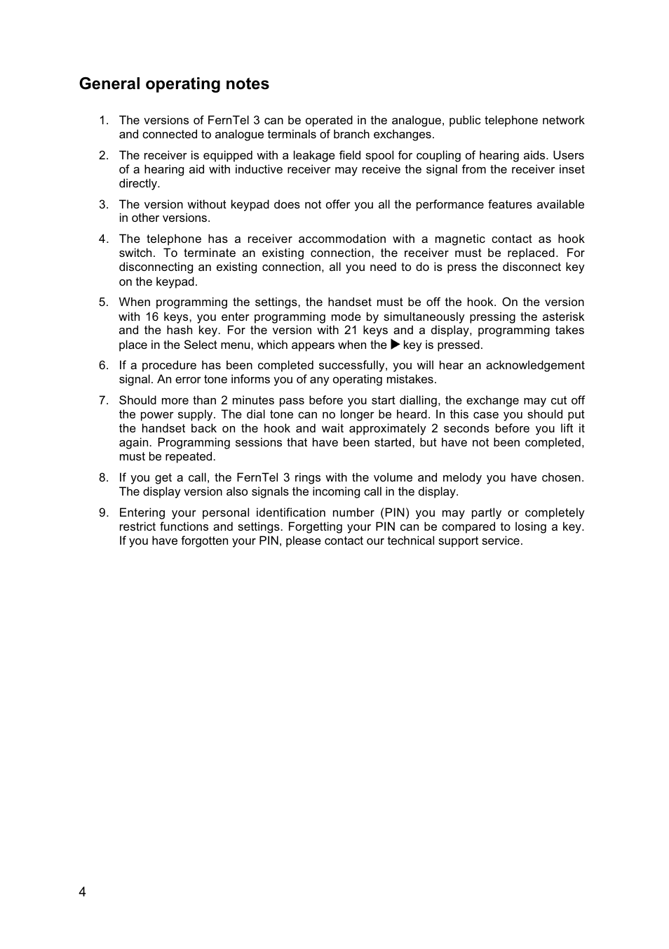 MEDC Weatherproof FernTel User Manual | Page 4 / 28