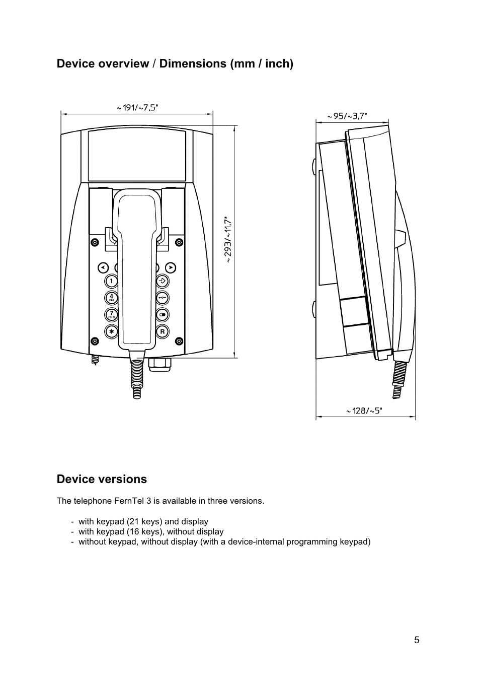 MEDC Weatherproof FernTel User Manual | Page 5 / 28