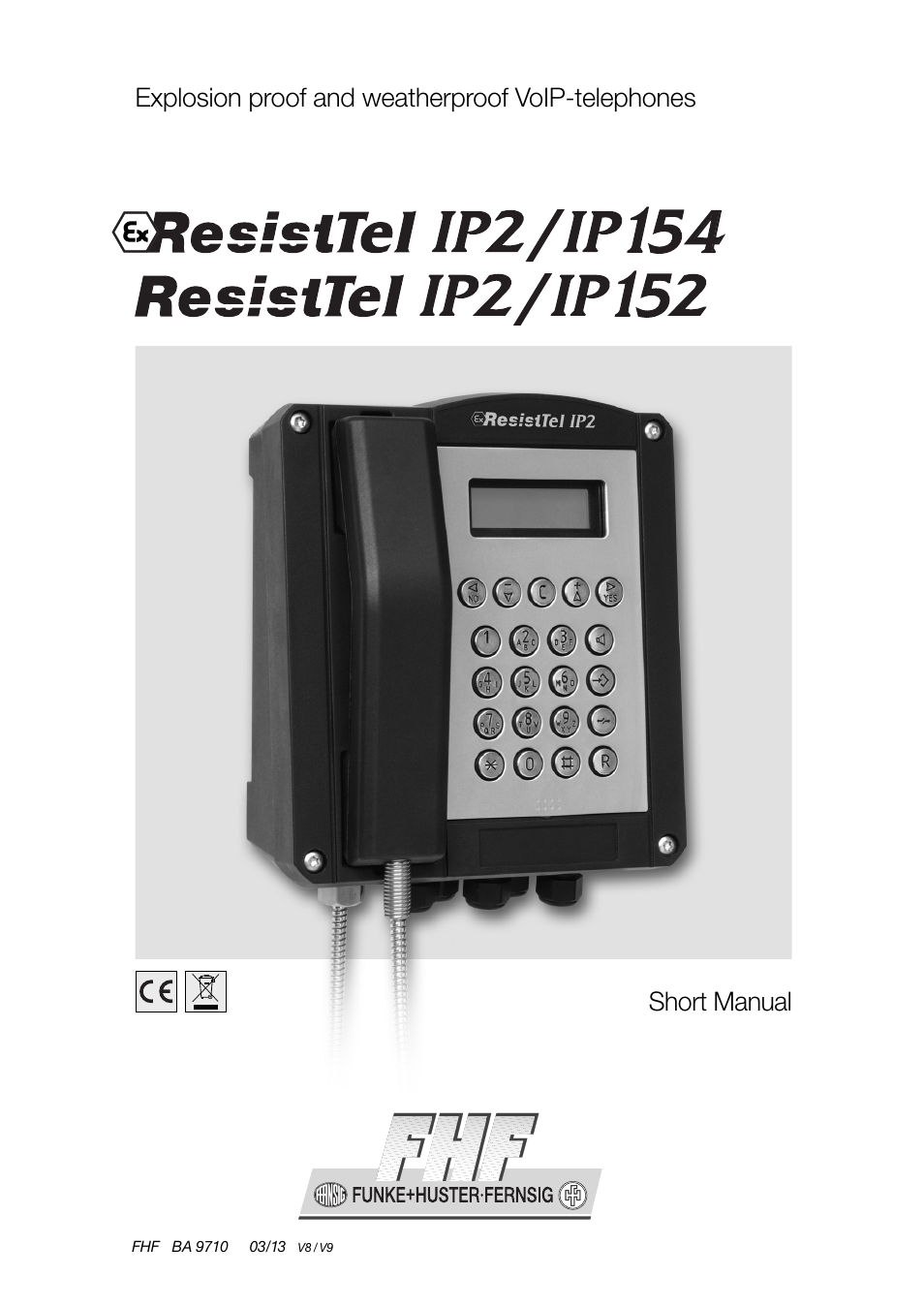 MEDC Weatherproof ResistTel IP User Manual | 40 pages