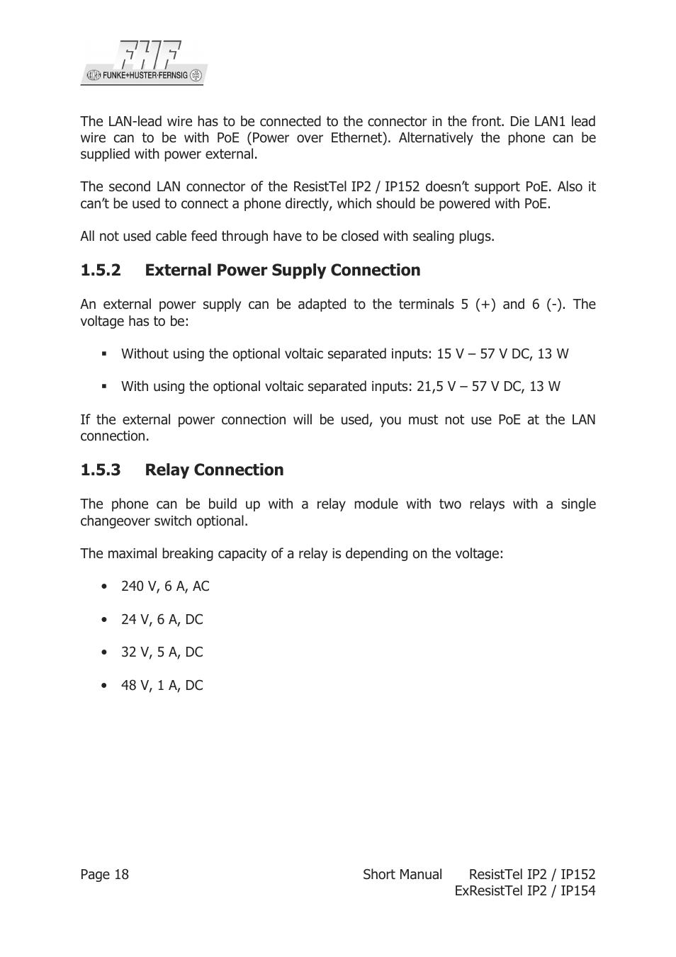 MEDC Weatherproof ResistTel IP User Manual | Page 18 / 40
