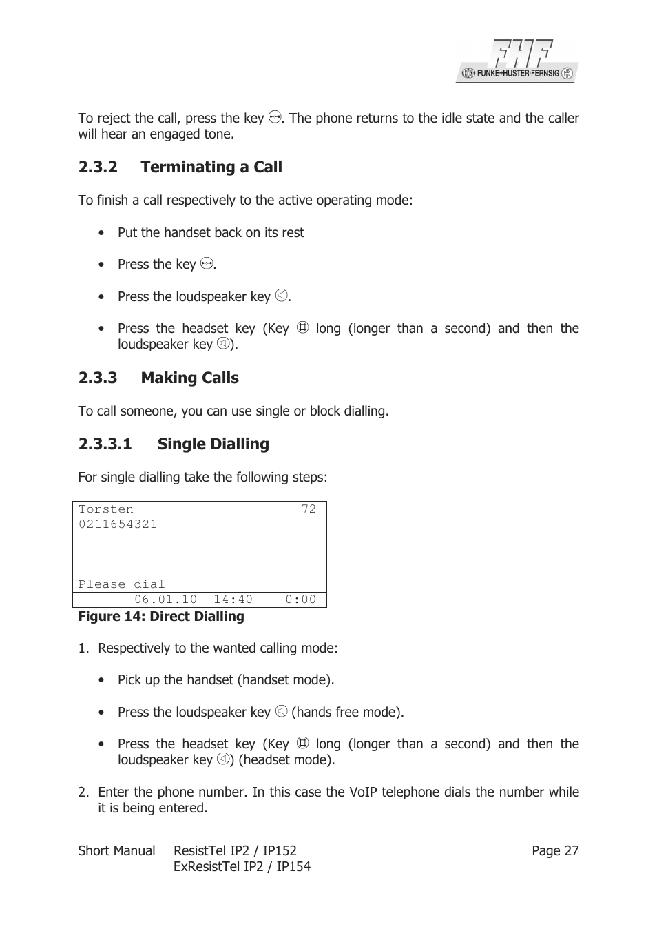 MEDC Weatherproof ResistTel IP User Manual | Page 27 / 40