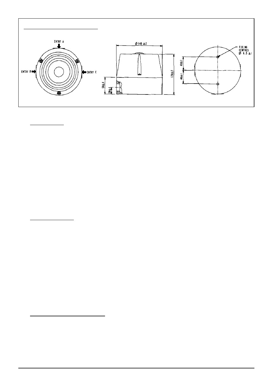 MEDC DB12 Sounder User Manual | Page 3 / 4