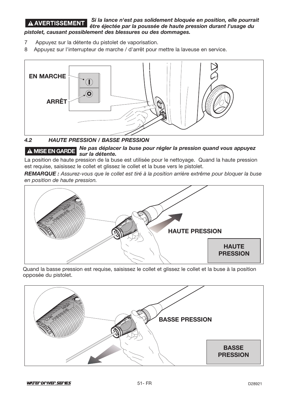 DeVillbiss Air Power Company Water Driver WD1600E User Manual | Page 51 / 60