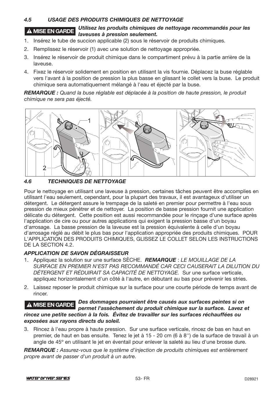 DeVillbiss Air Power Company Water Driver WD1600E User Manual | Page 53 / 60