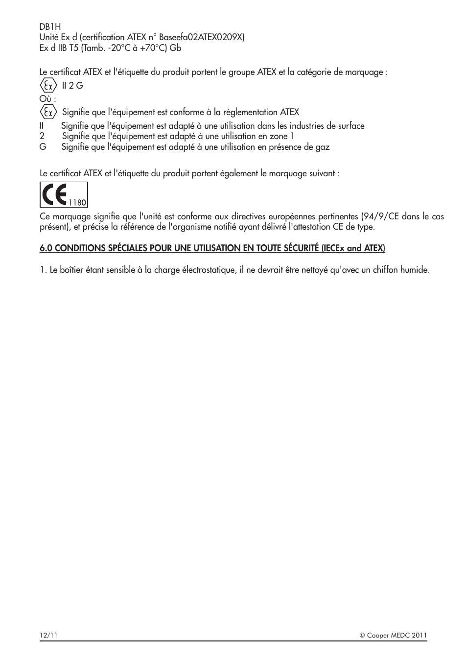 MEDC DB1 User Manual | Page 10 / 20