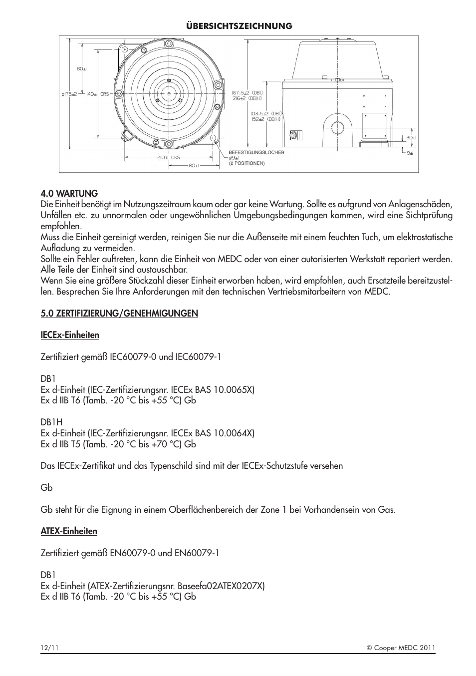 MEDC DB1 User Manual | Page 14 / 20