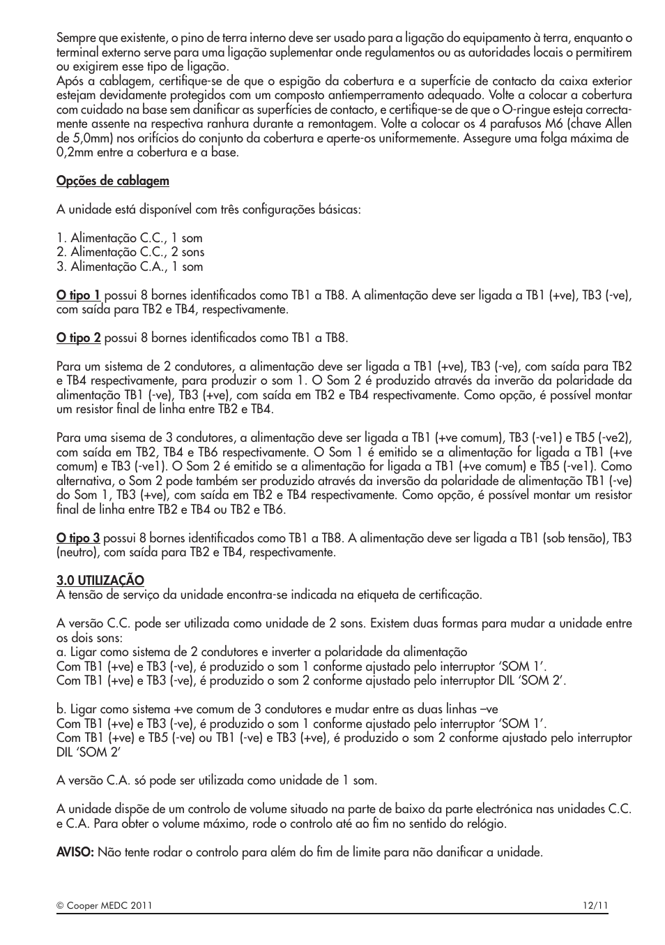 MEDC DB1 User Manual | Page 17 / 20