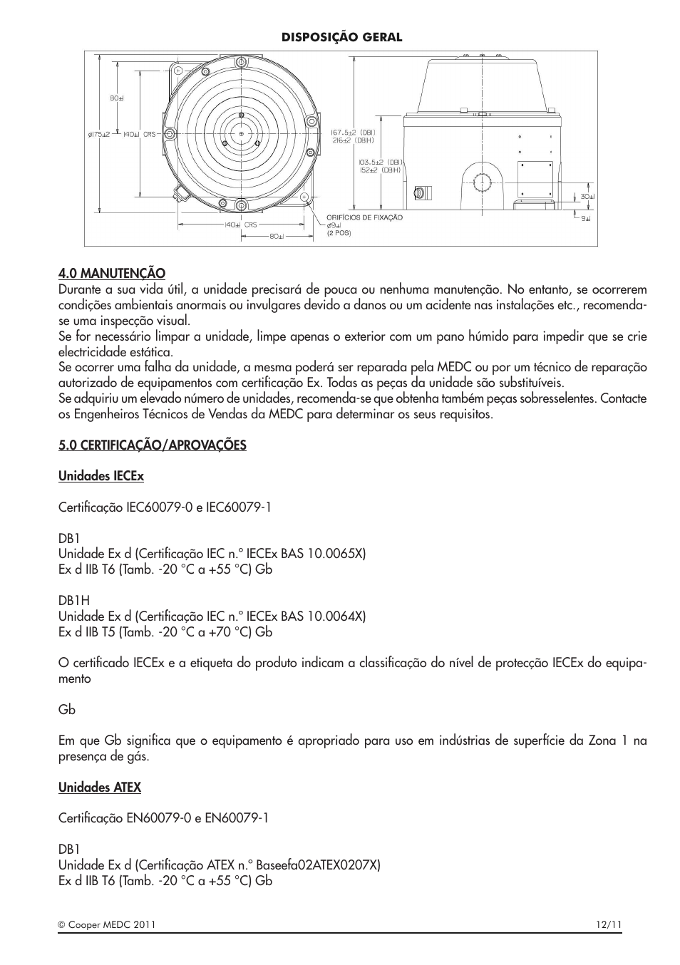 MEDC DB1 User Manual | Page 19 / 20