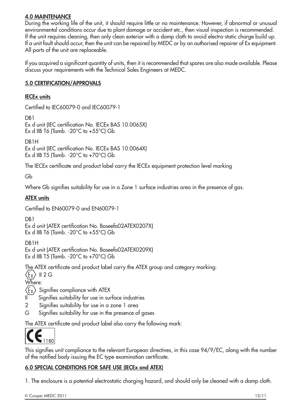 MEDC DB1 User Manual | Page 5 / 20