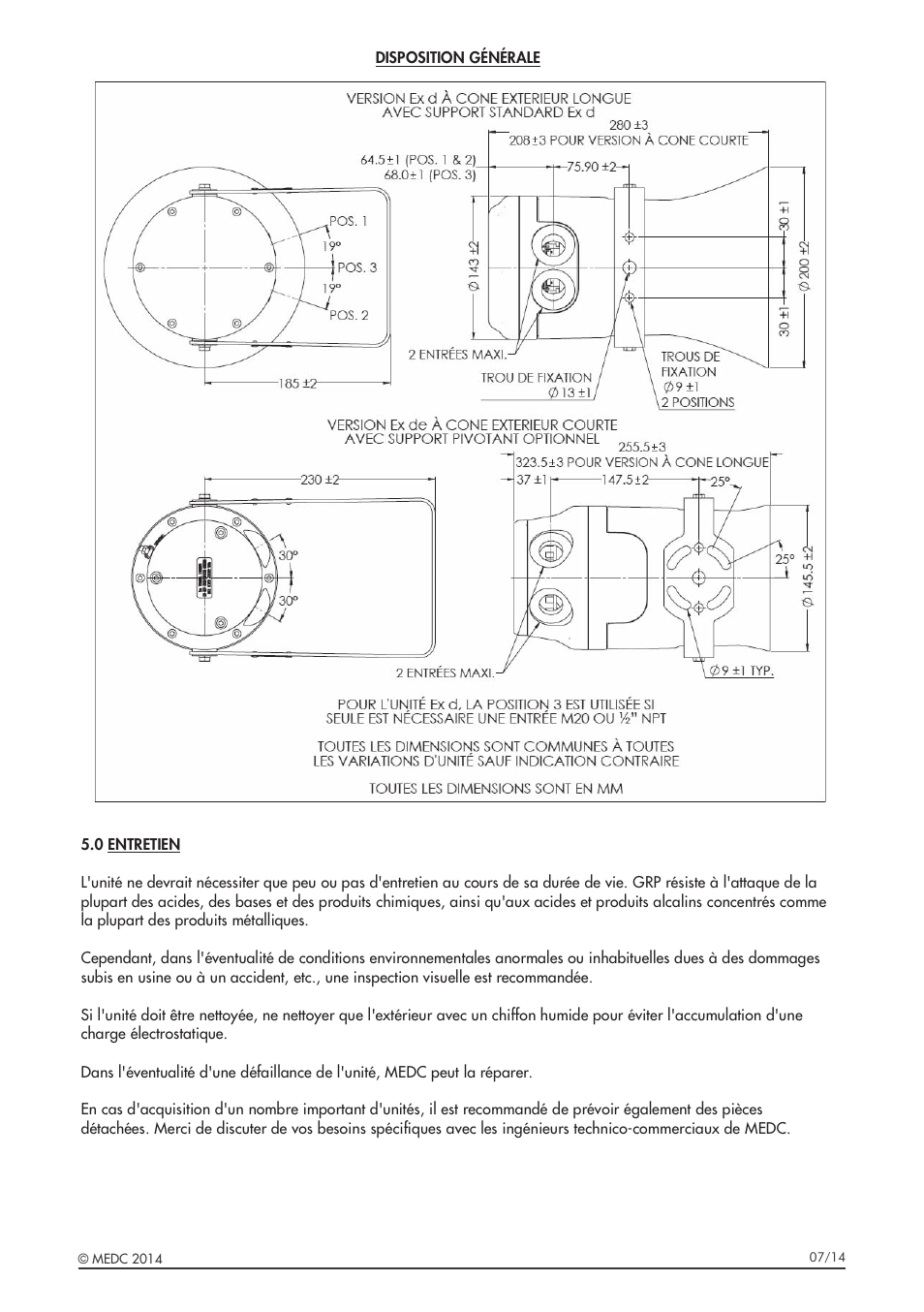 MEDC DB3B User Manual | Page 25 / 56