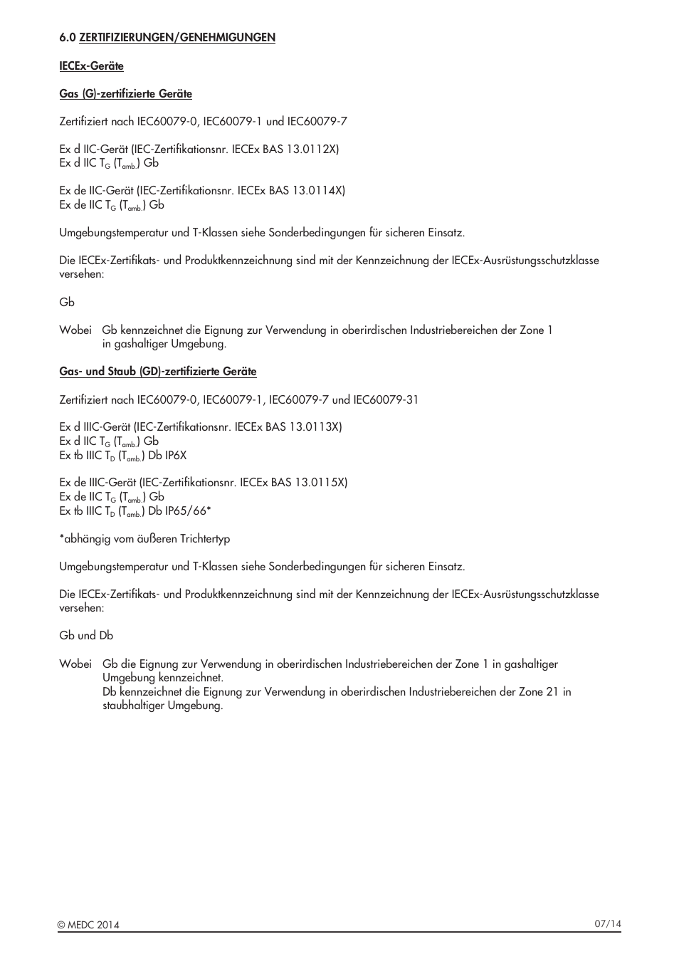 MEDC DB3B User Manual | Page 39 / 56