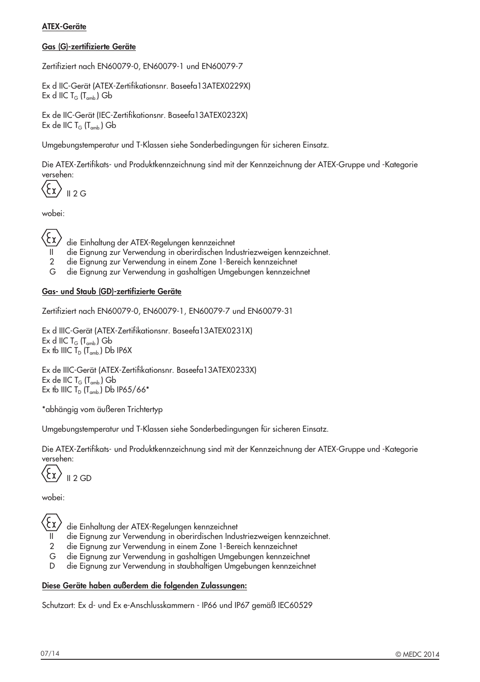 MEDC DB3B User Manual | Page 40 / 56