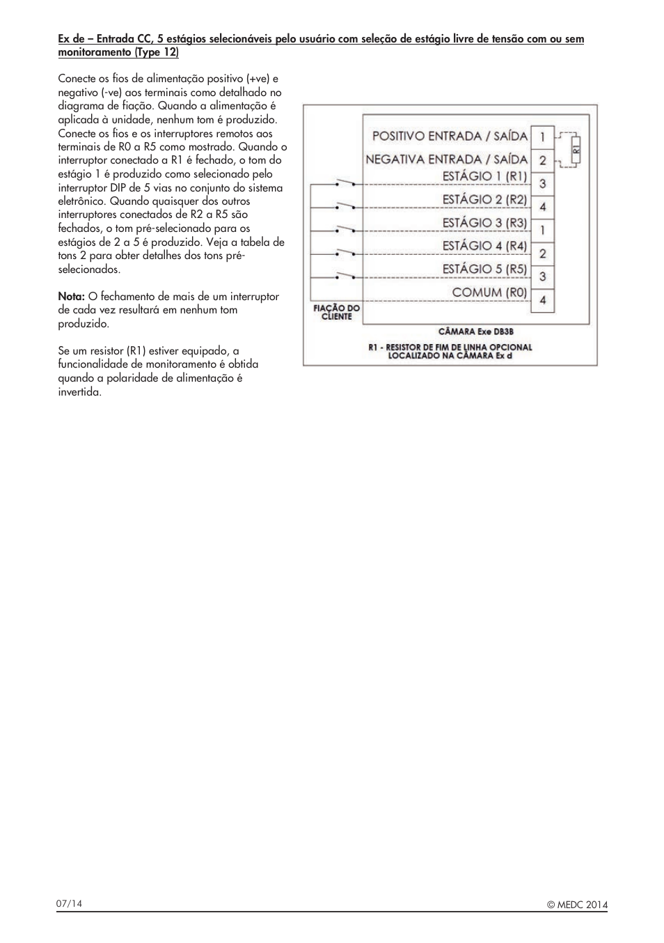 MEDC DB3B User Manual | Page 48 / 56