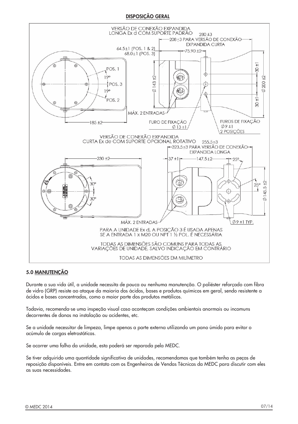 MEDC DB3B User Manual | Page 51 / 56