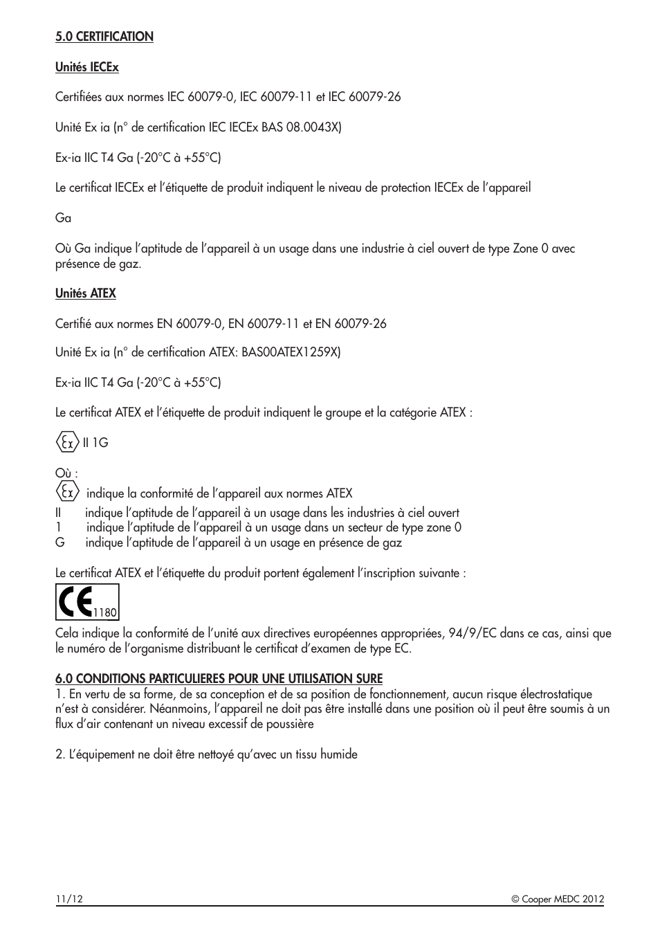 MEDC DB5 User Manual | Page 12 / 24