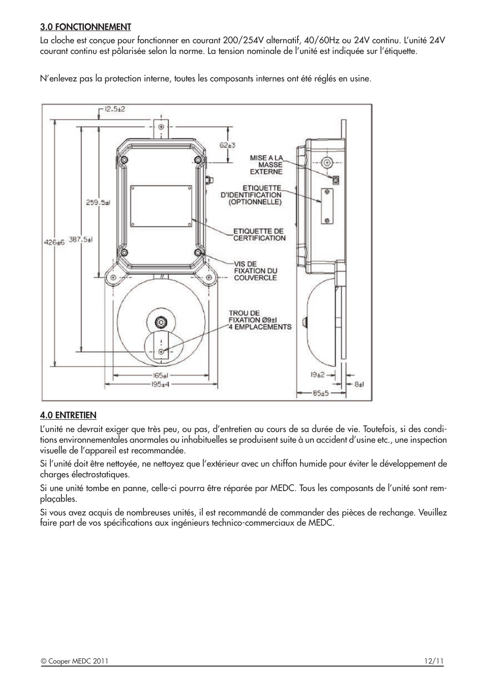 MEDC DB6 User Manual | Page 11 / 24