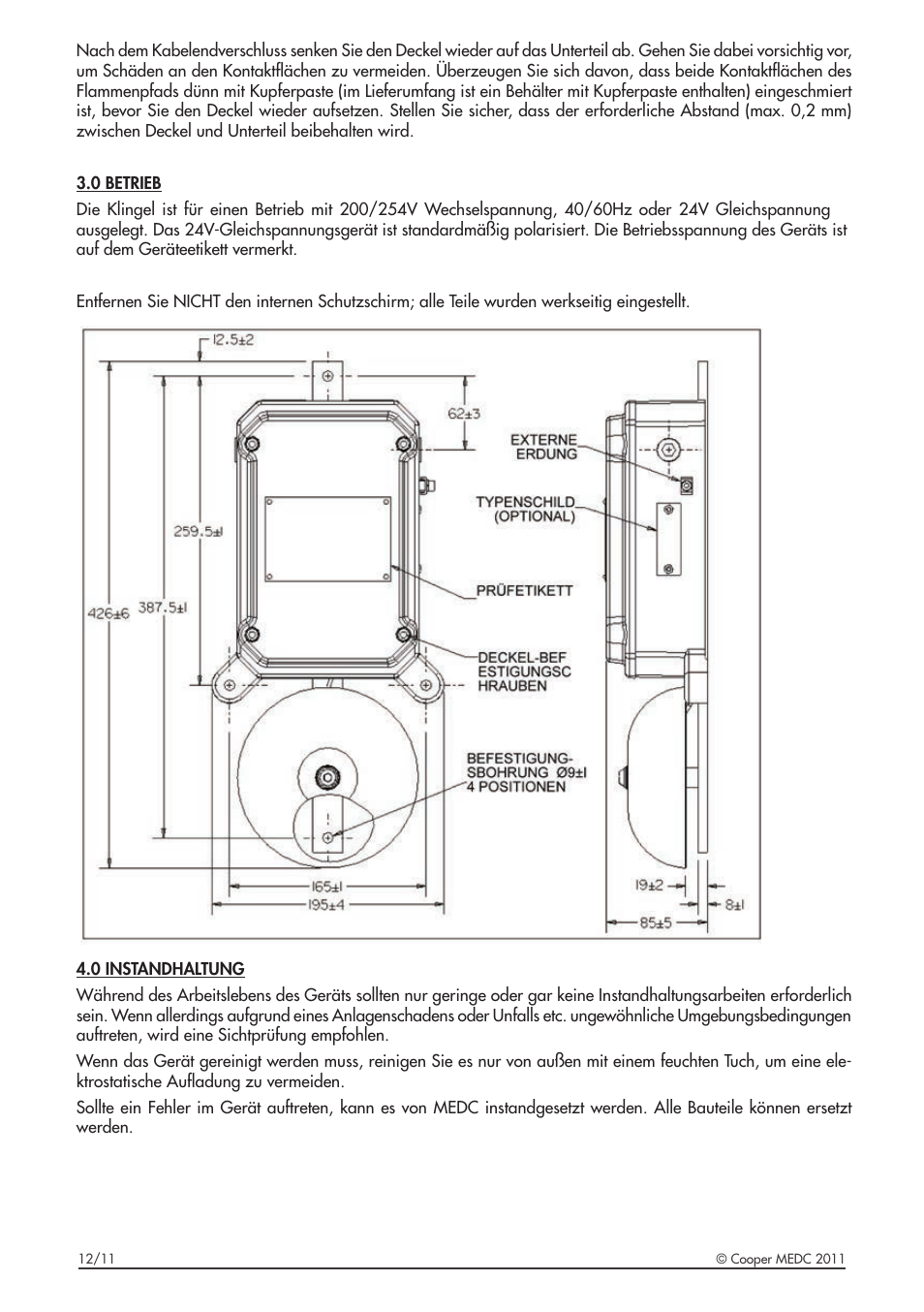 MEDC DB6 User Manual | Page 14 / 24