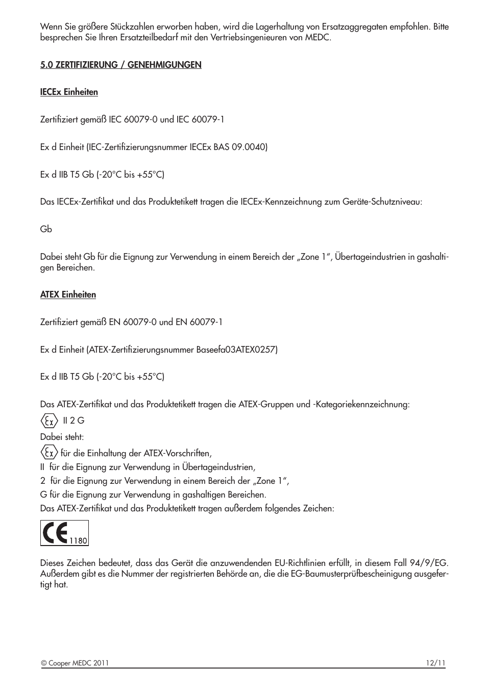 MEDC DB6 User Manual | Page 15 / 24