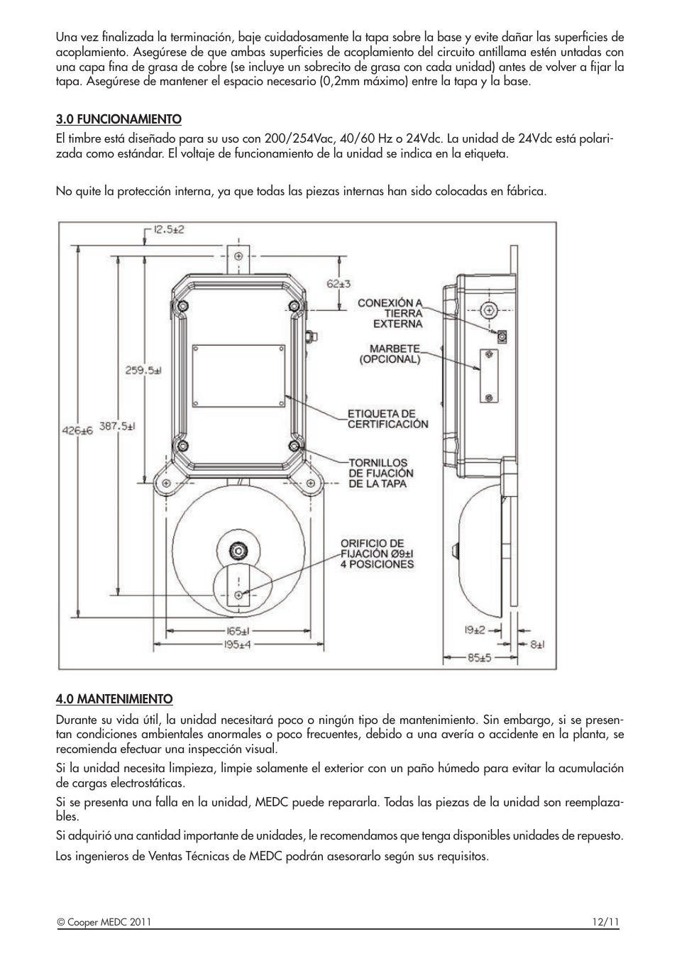 MEDC DB6 User Manual | Page 17 / 24