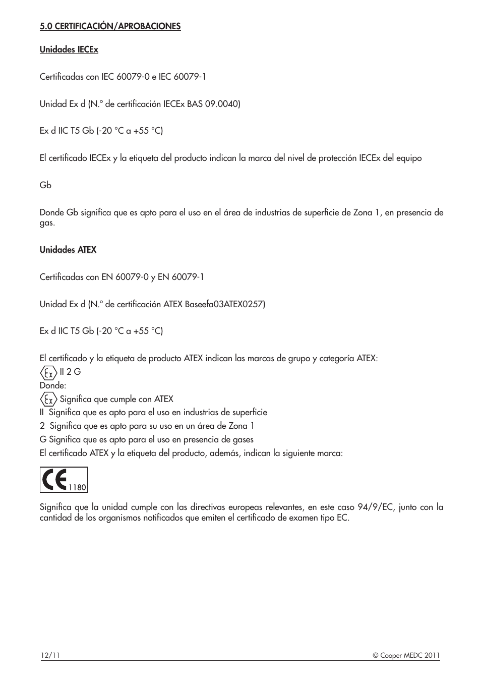 MEDC DB6 User Manual | Page 18 / 24