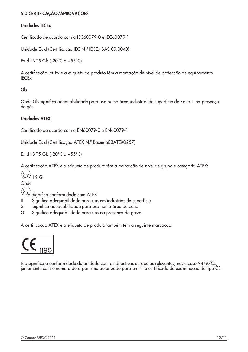 MEDC DB6 User Manual | Page 21 / 24