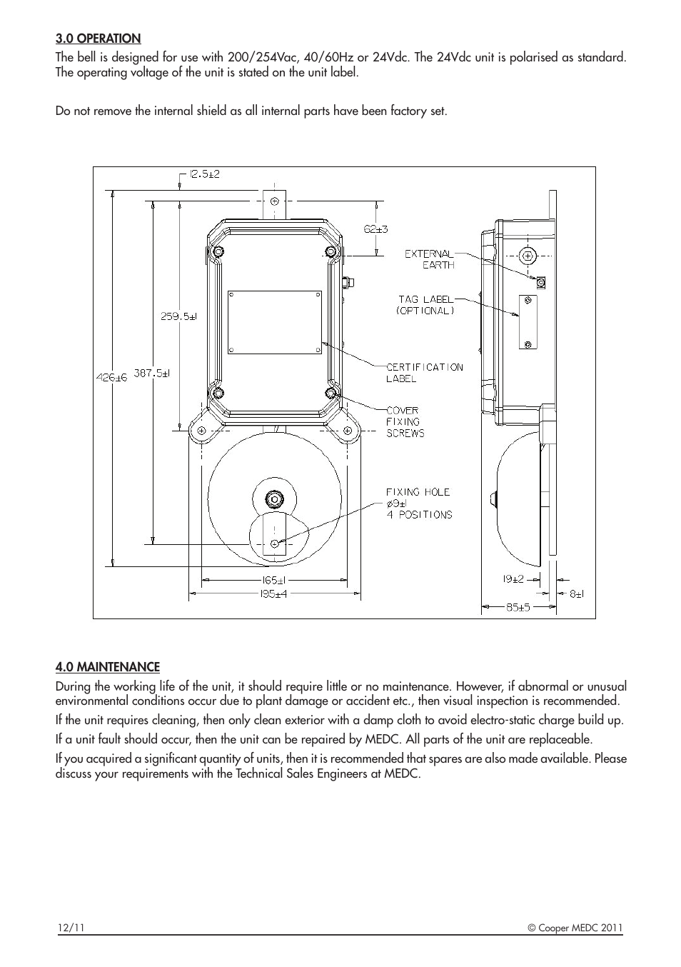 MEDC DB6 User Manual | Page 4 / 24